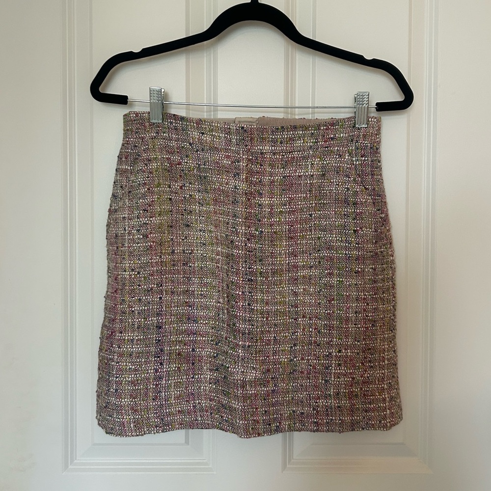 J Crew Confetti Tweed Vintage Skirt 2